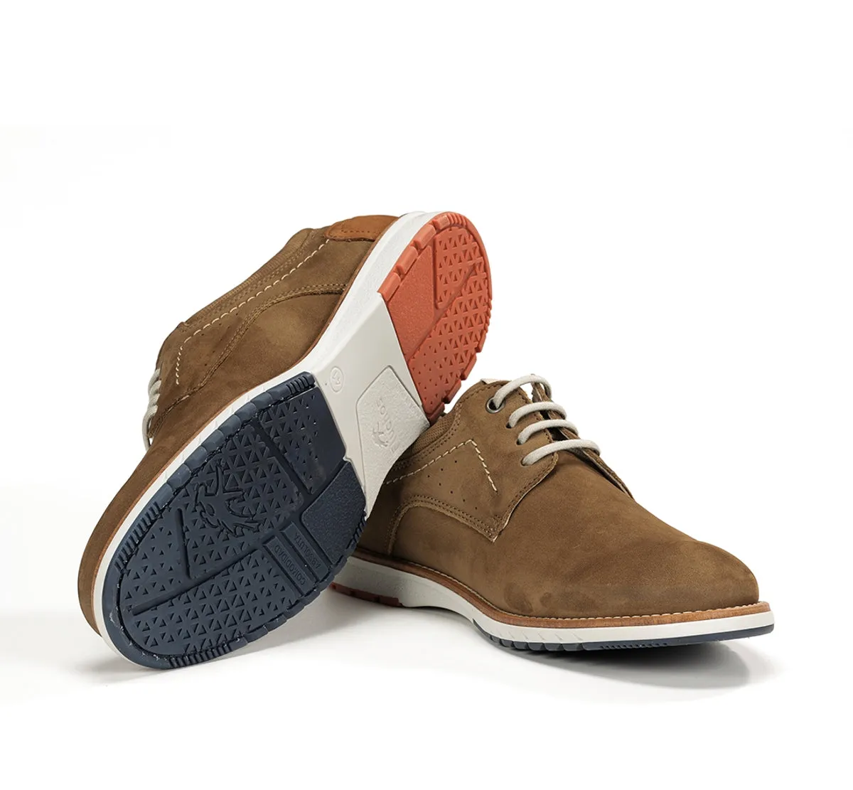 Fluchos Taylor F1978 scarpe uomo marroni casual