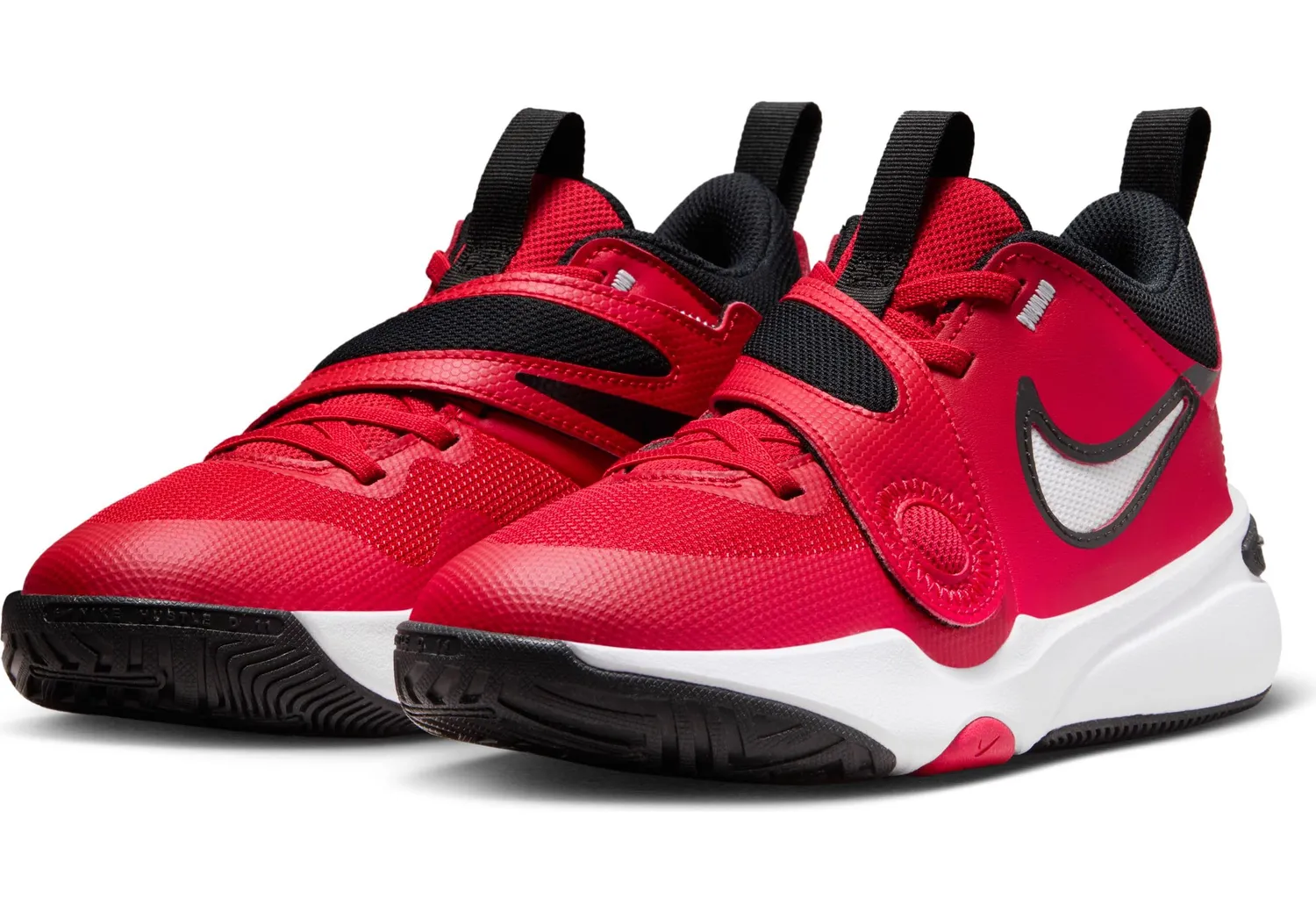 Nike Team Hustle D 11 sneakers basket bambini con strappo