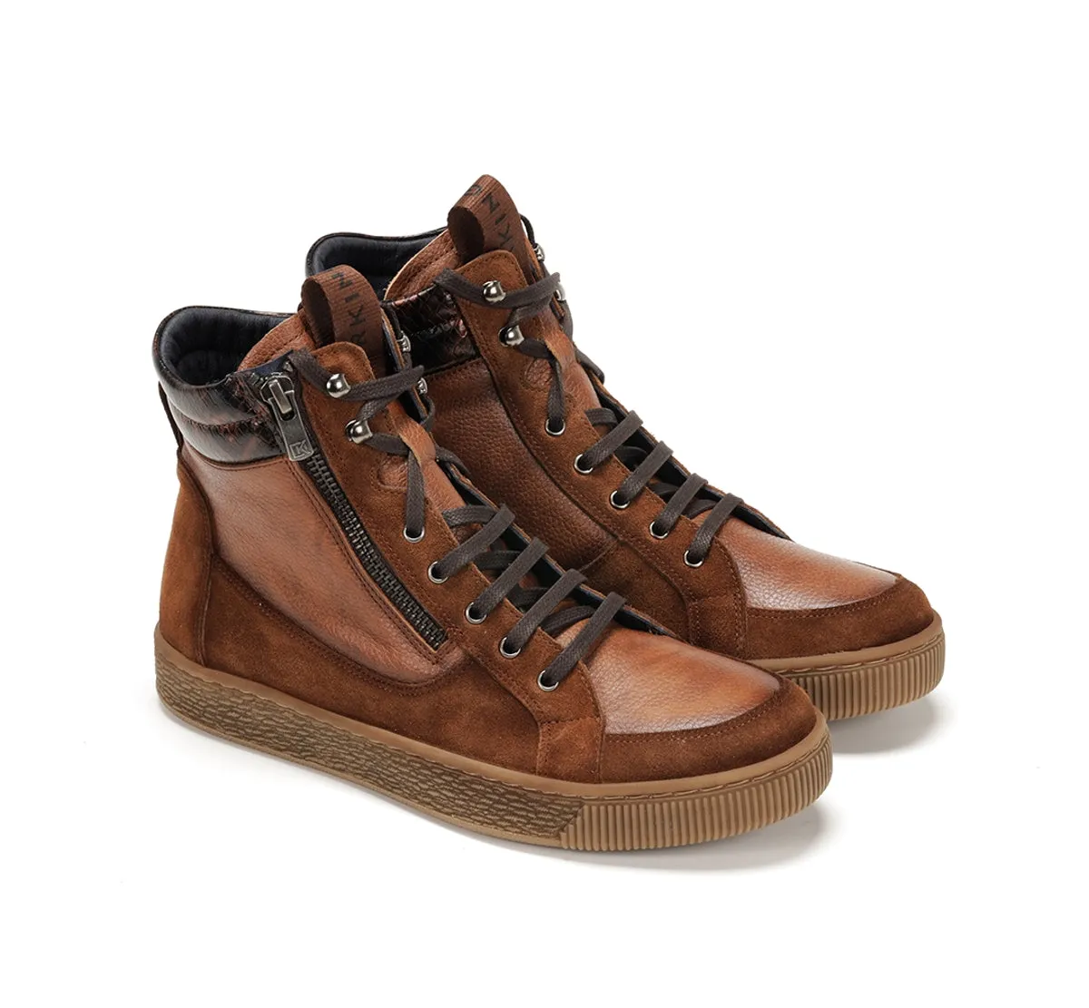 Dorking Deli D8910 sneakers donna marroni retrò