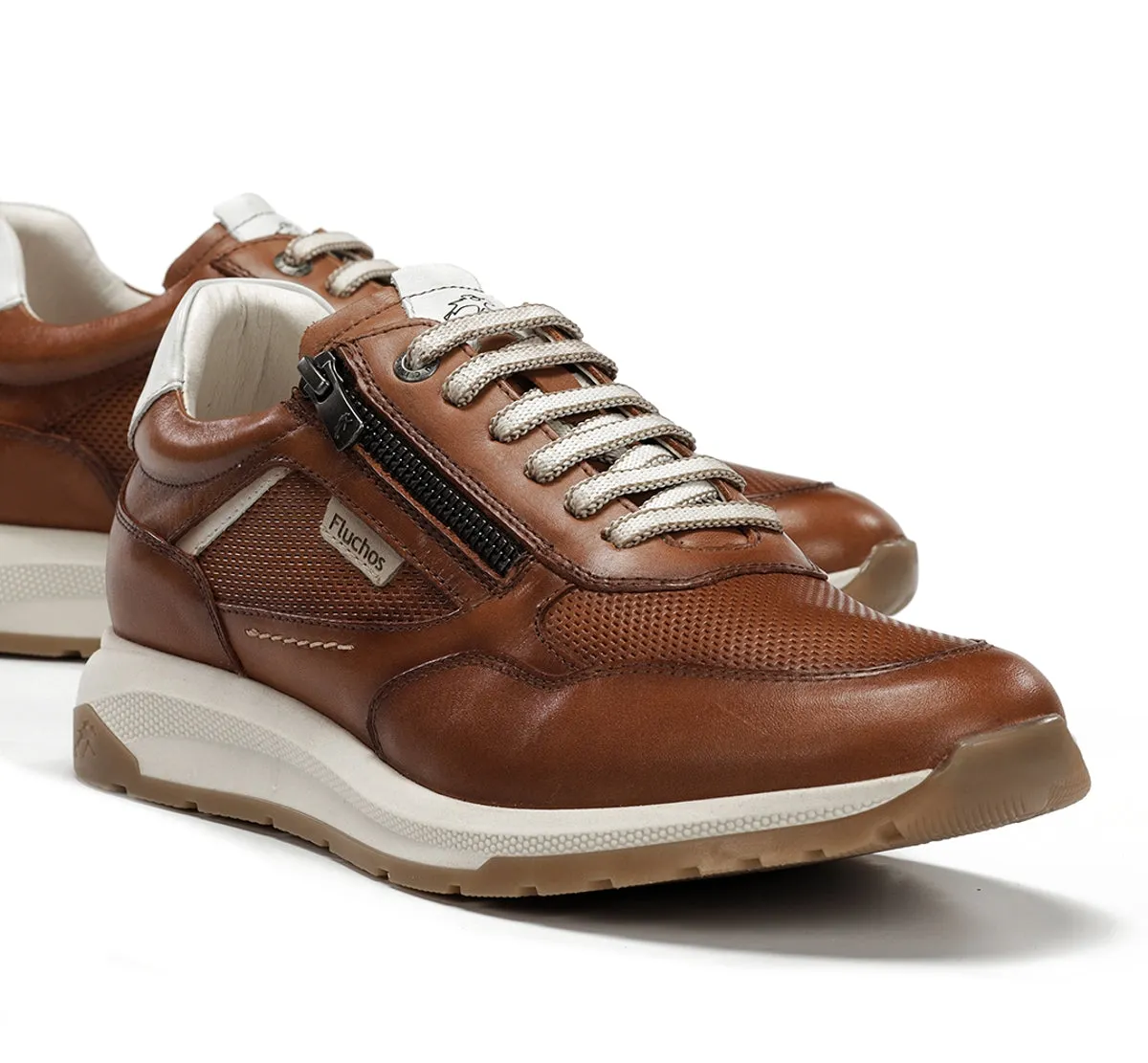 Fluchos Karter F2405 Sneakers Marrone Uomo Leggere