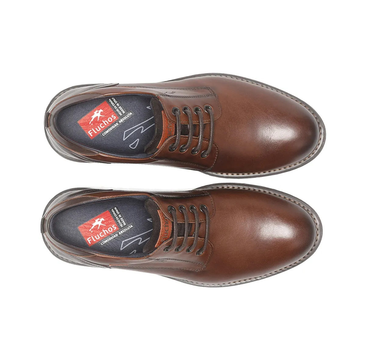 Fluchos Terry F1340 scarpa marrone uomo comfort