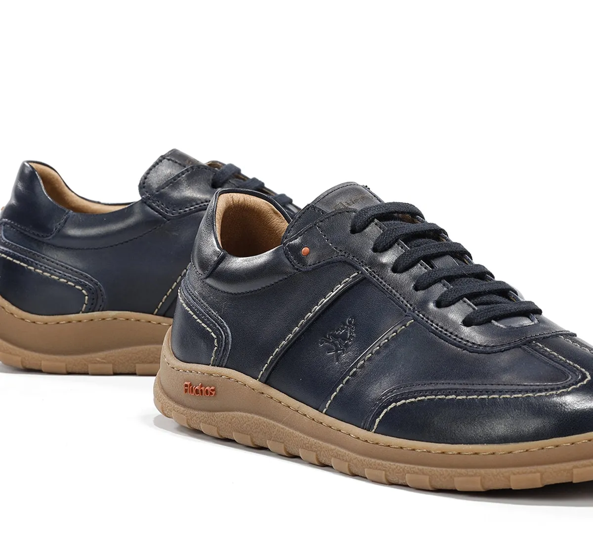 Fluchos Jerry F2501 Sneakers Uomo Blu Pianta Larga