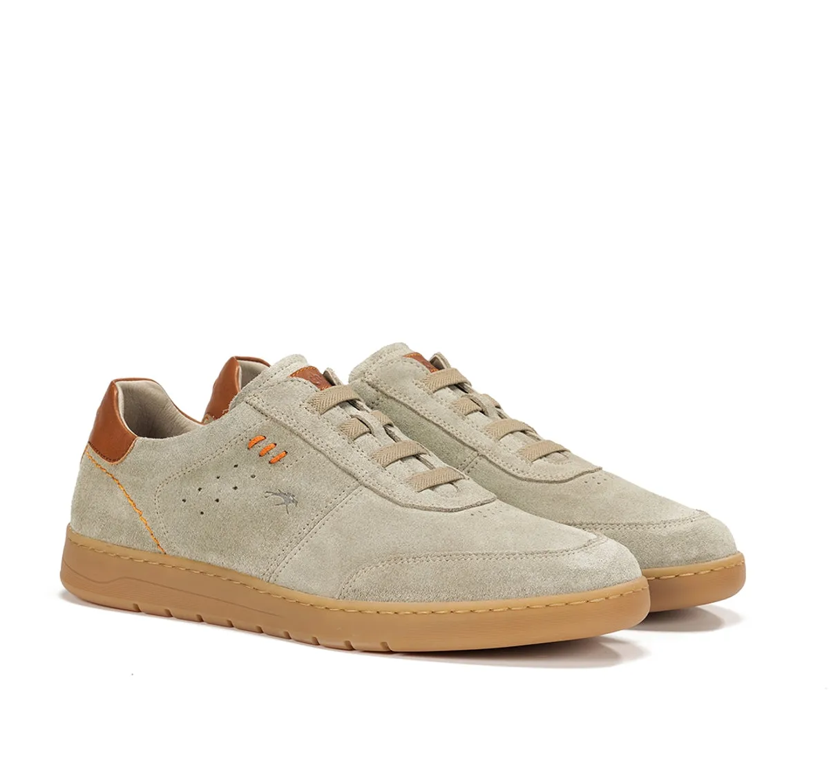 Fluchos Leo F1723 sneakers uomo verdi suola retro