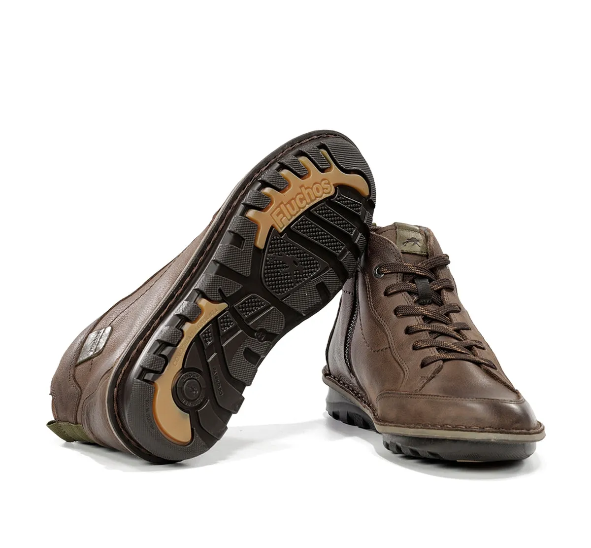 Fluchos Alvin F2261 polacchine uomo marroni nitrogen