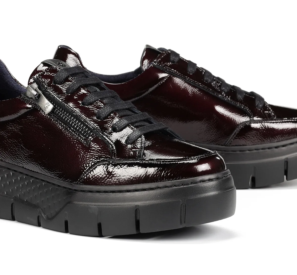 Fluchos Ilia F2306 Sneakers Donna Bordeaux Rialzate