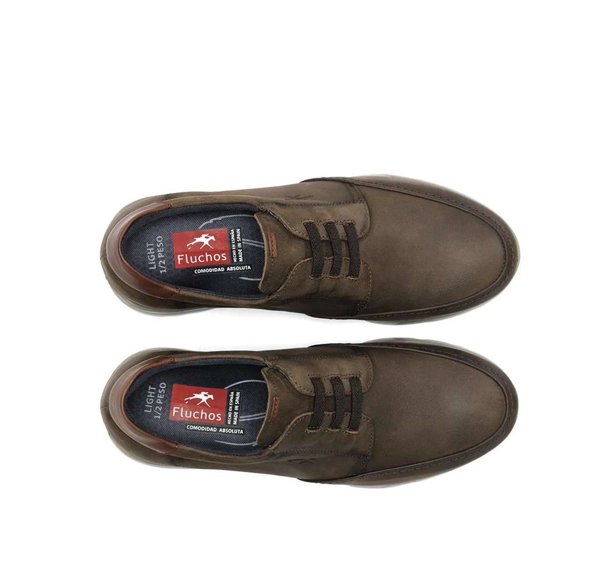 Fluchos Daryl F1459 scarpe verdi uomo classiche