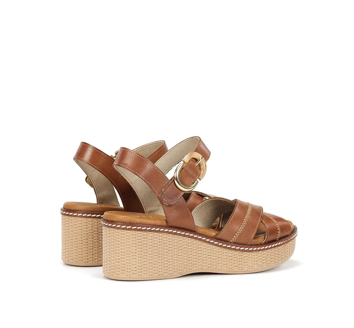 Fluchos Nido D9640 sandali donna marrone leggeri