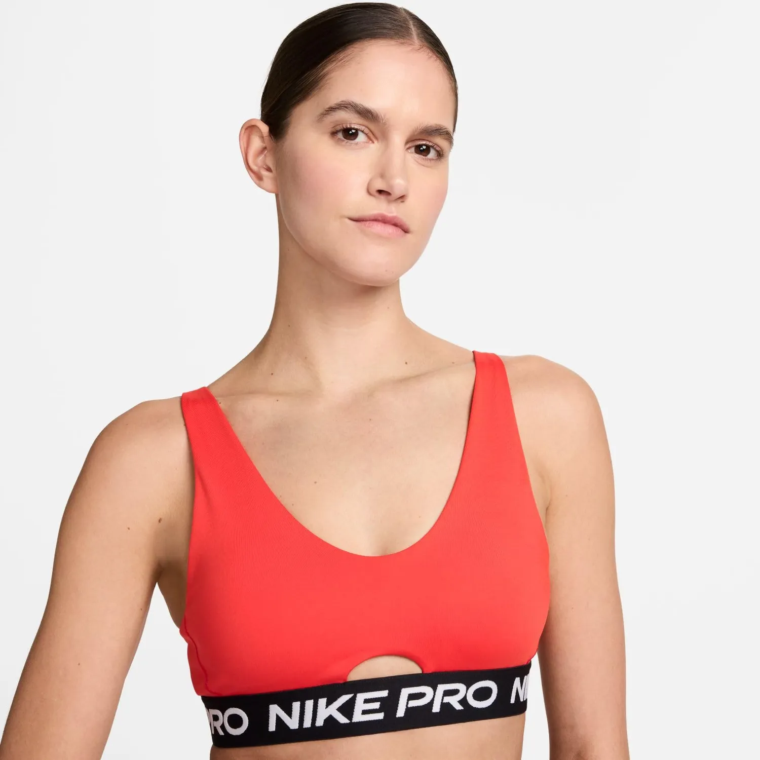 Nike Pro Indy Plunge reggiseno sportivo sostegno medio
