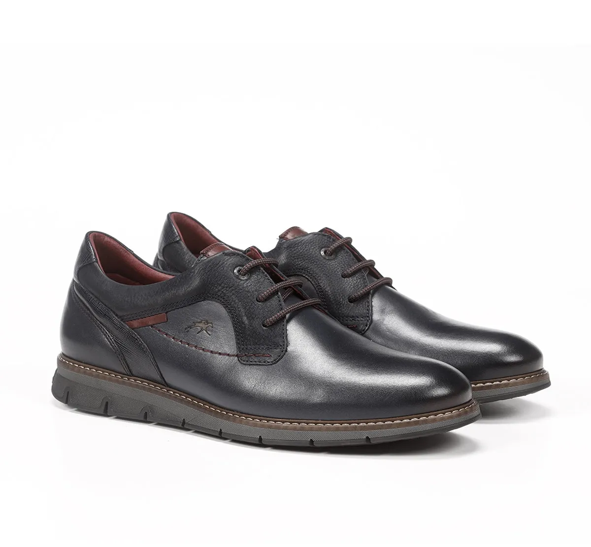 Fluchos Kiro F0979 scarpe uomo blu casual