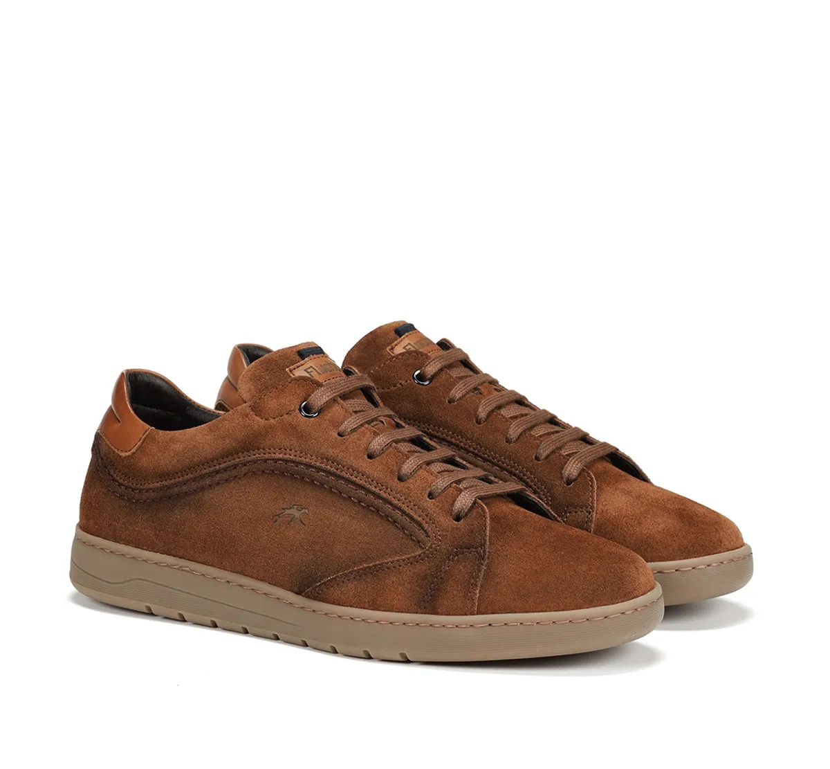 Fluchos Leo F1721 Sneaker Marrone Retro Uomo