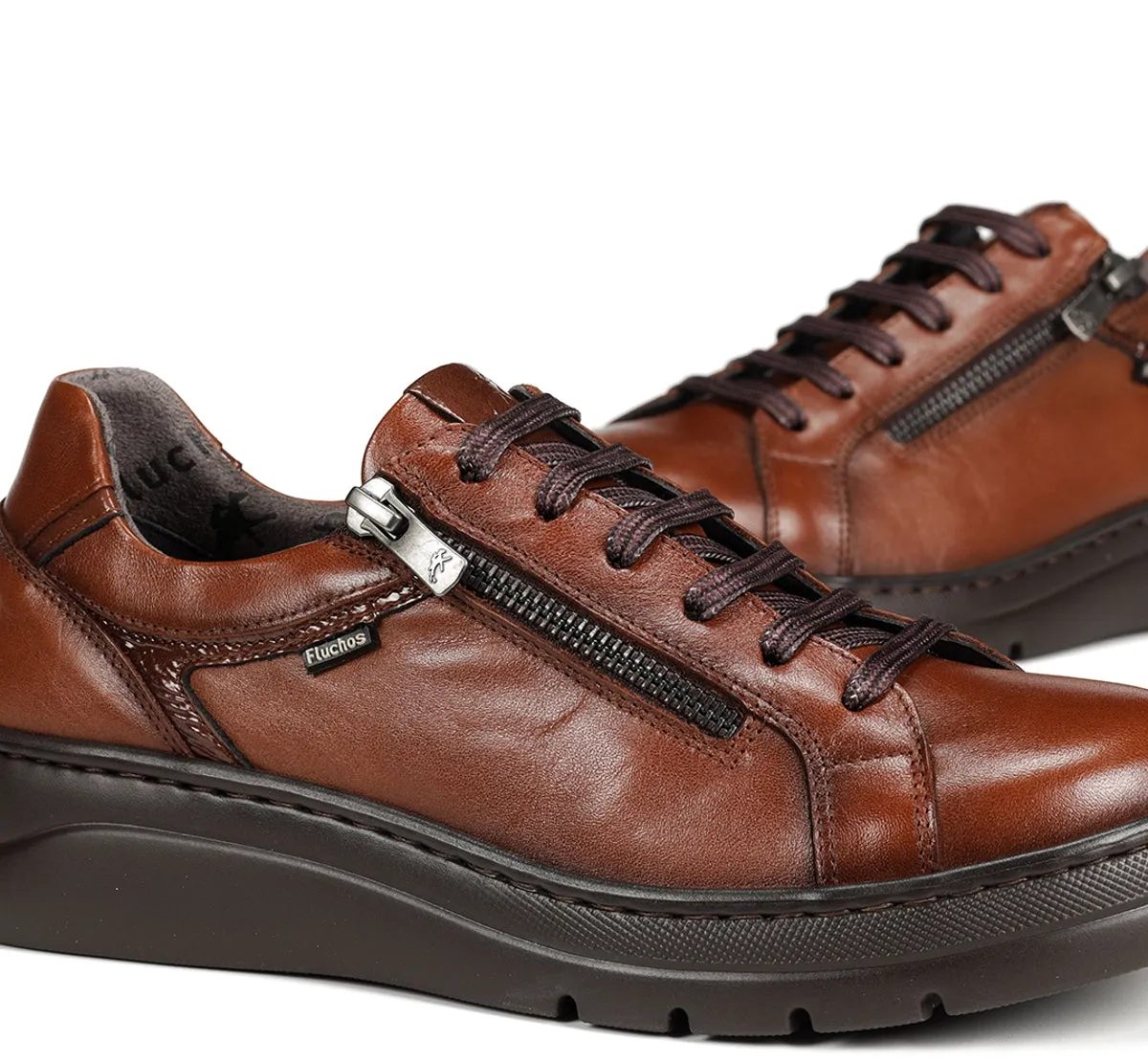 Fluchos Pompas F1666 sneakers donna marroni light
