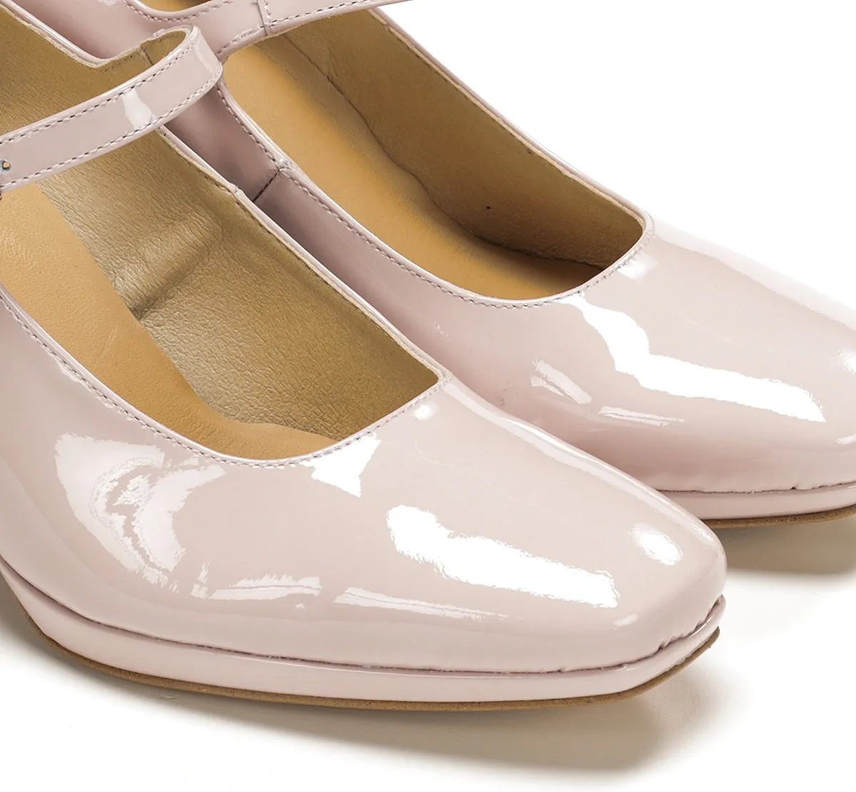 Fluchos Karla D9265 Décolleté Nude Tacco Trapezio