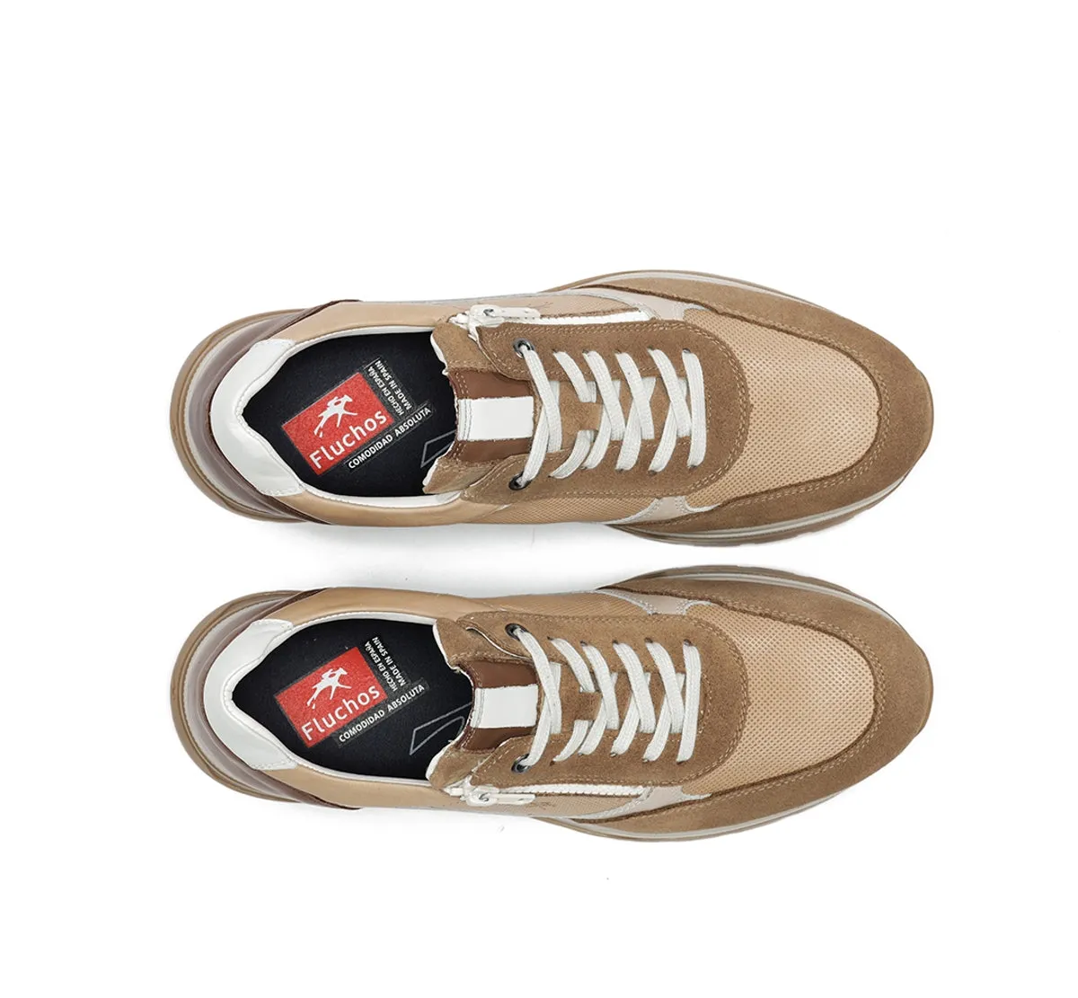 Fluchos Louis F2191 sneakers marroni pelle