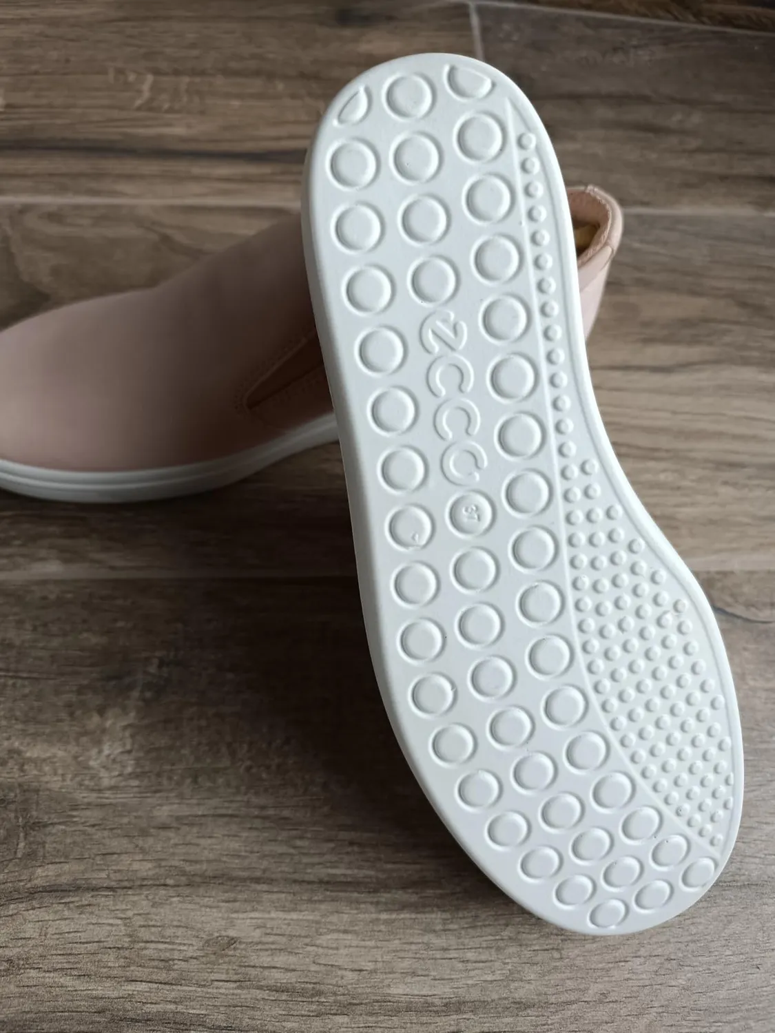 Ecco Classic Sneaker slip-on donna pelle elastica