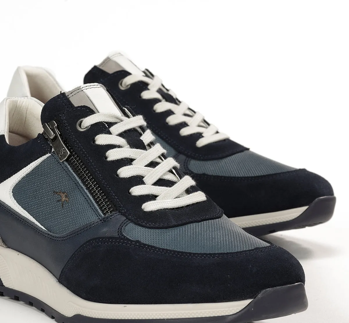 Fluchos Louis F1958 sneakers uomo blu pelle