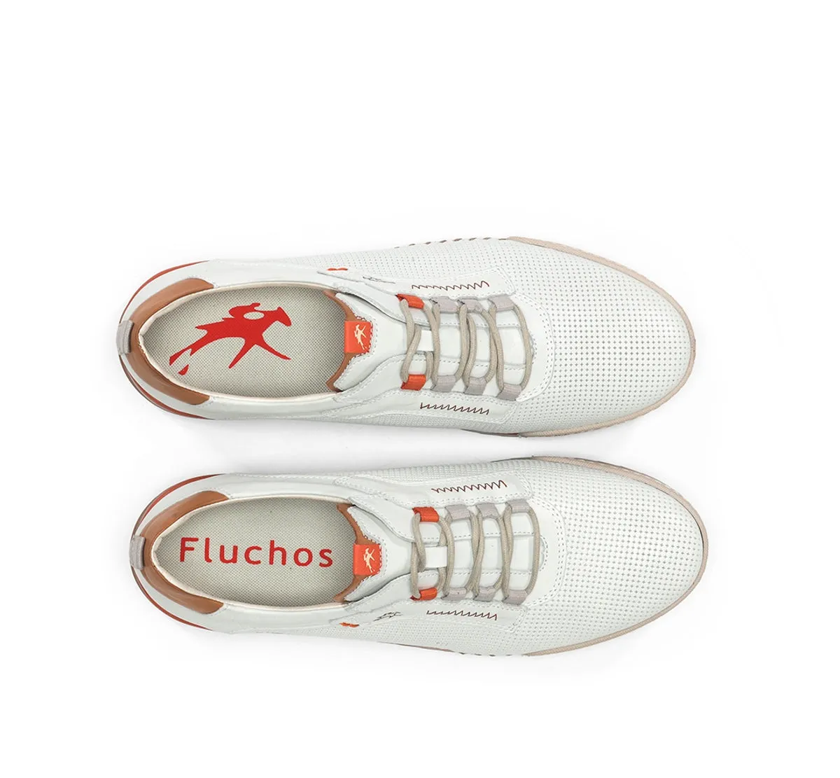 Fluchos Elder F2178 Sneakers Bianche Uomo Grip