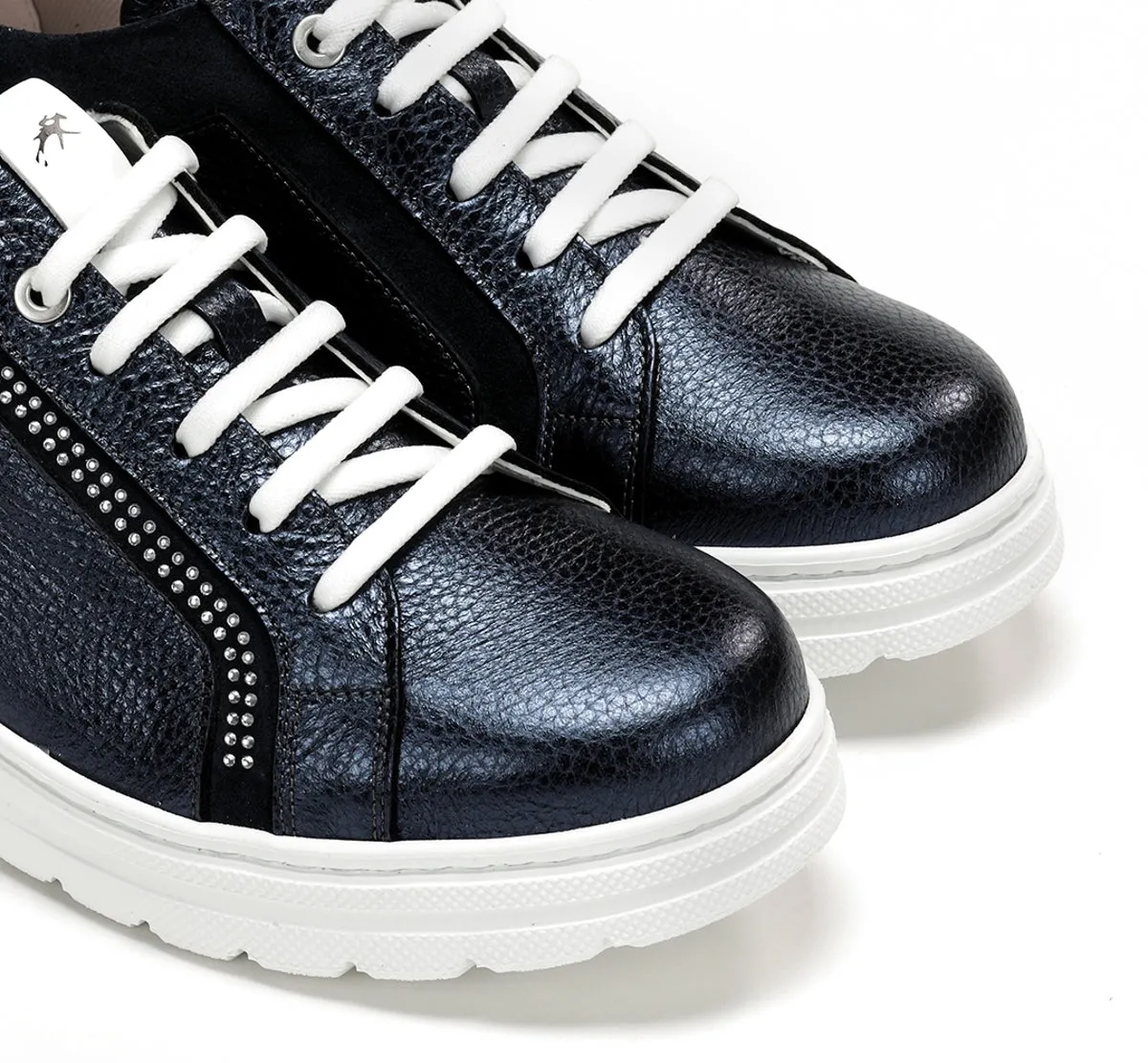 Fluchos Aqua F1997 sneakers donna blu con zeppa