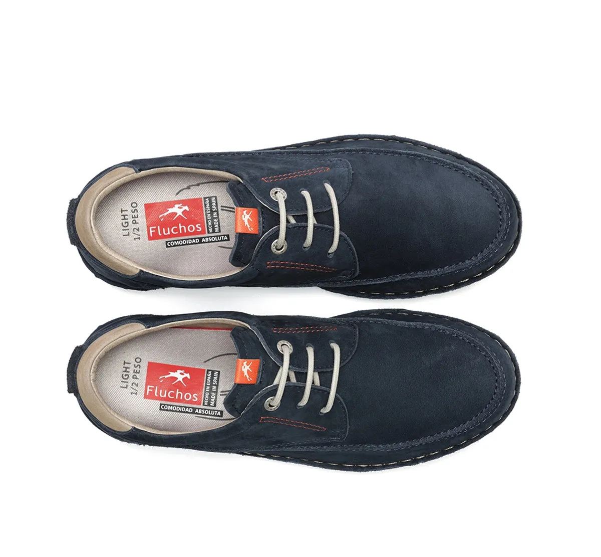 Fluchos Parker F2002 scarpa blu casual uomo