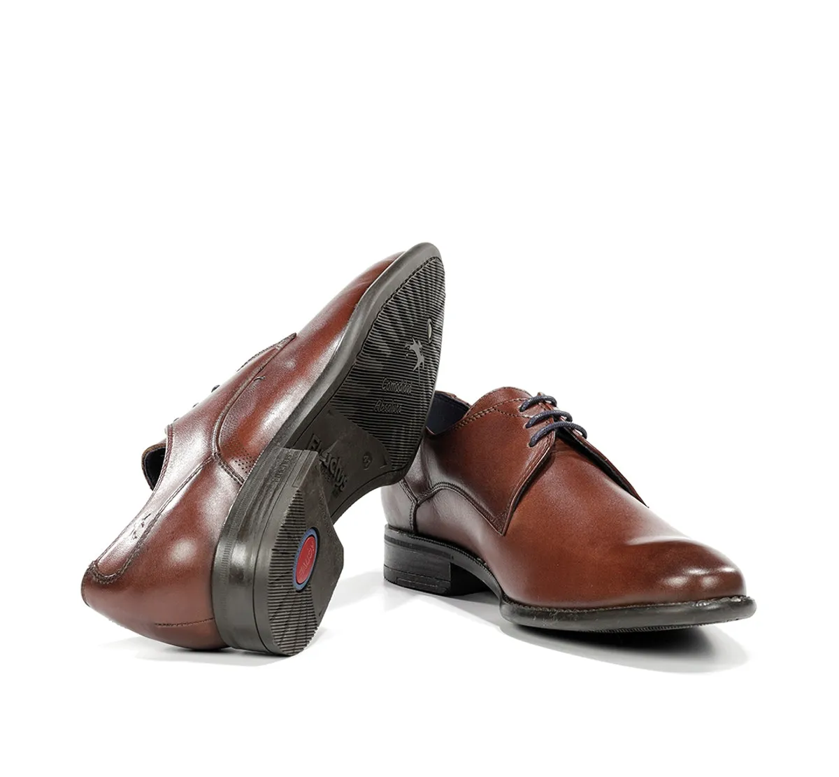 Fluchos Alex 9204 Scarpe Uomo Marroni Eleganti