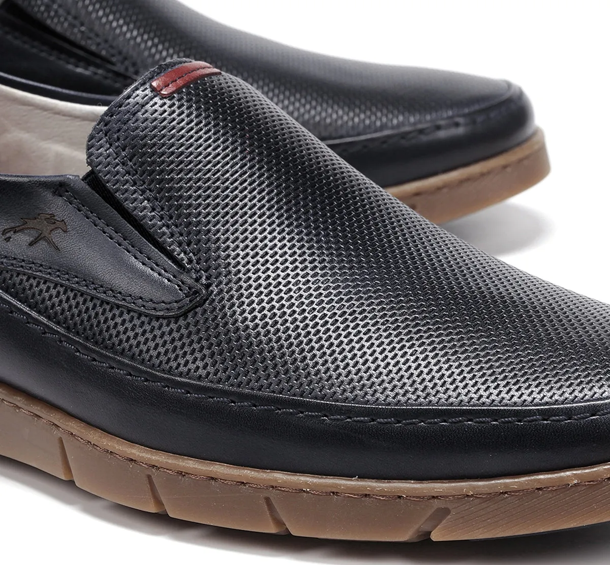 Fluchos Barry F1157 Mocassini Uomo Blu Comodi