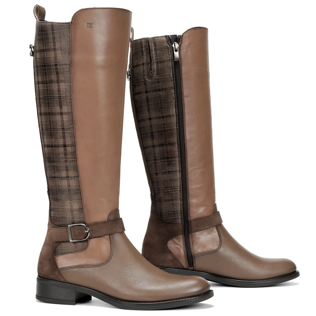 Fluchos Dorking Chad D9119 stivaletto donna marrone tacco basso