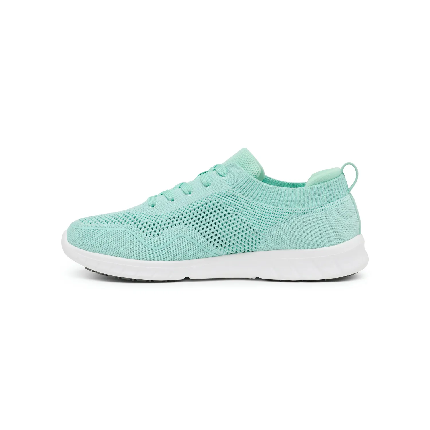 Suecos Läett scarpe lavoro verde menta traspiranti