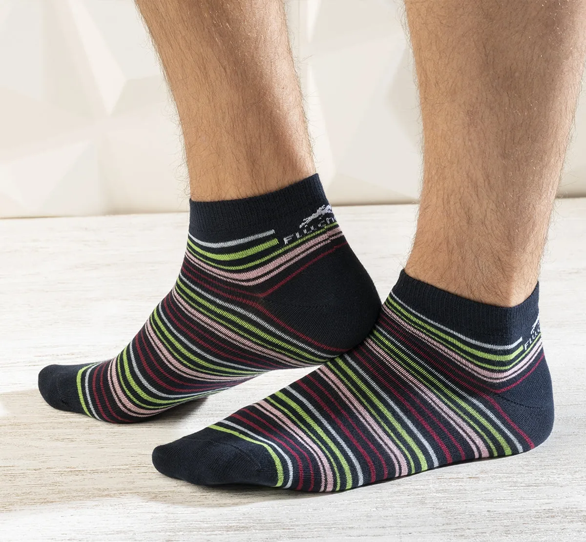 Fluchos CA0010 Calzini Corti Blu Navy 2 Paia