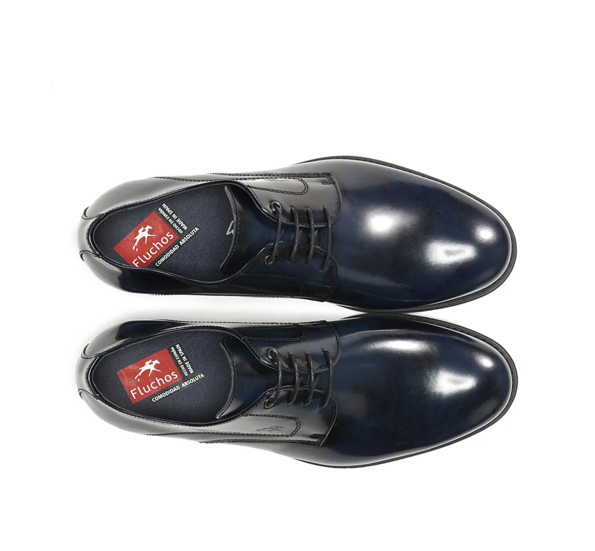 Fluchos Arthur F1931 scarpe uomo blu eleganti