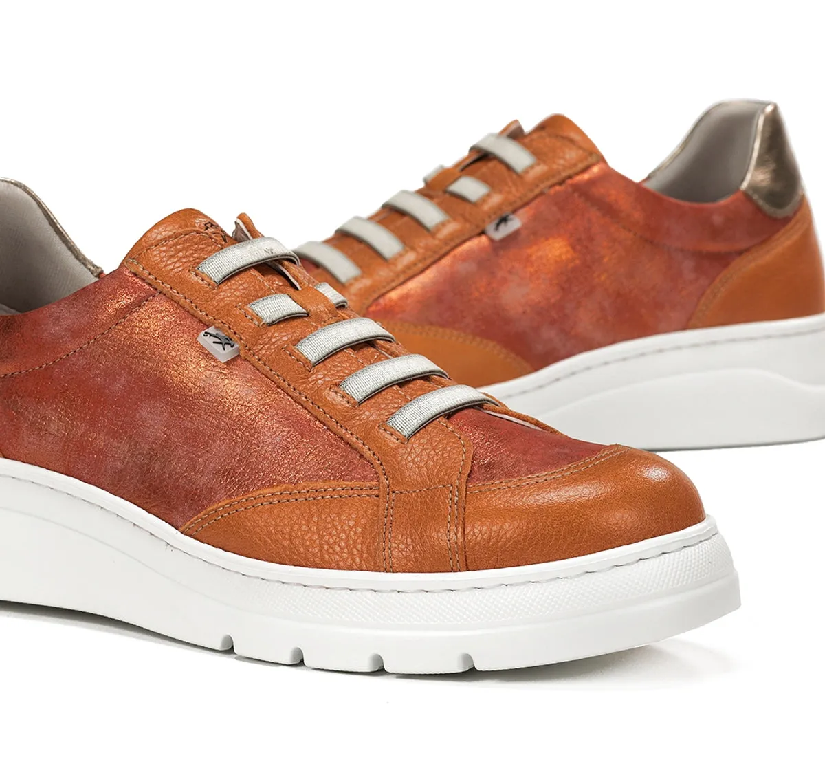 Fluchos Pompas F1918 sneakers donna arancione leggera