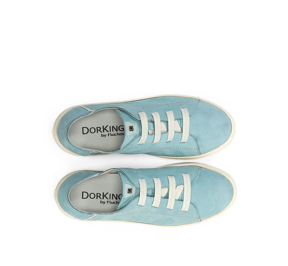 Fluchos Yet D9500 scarpe blu donna pianta larga