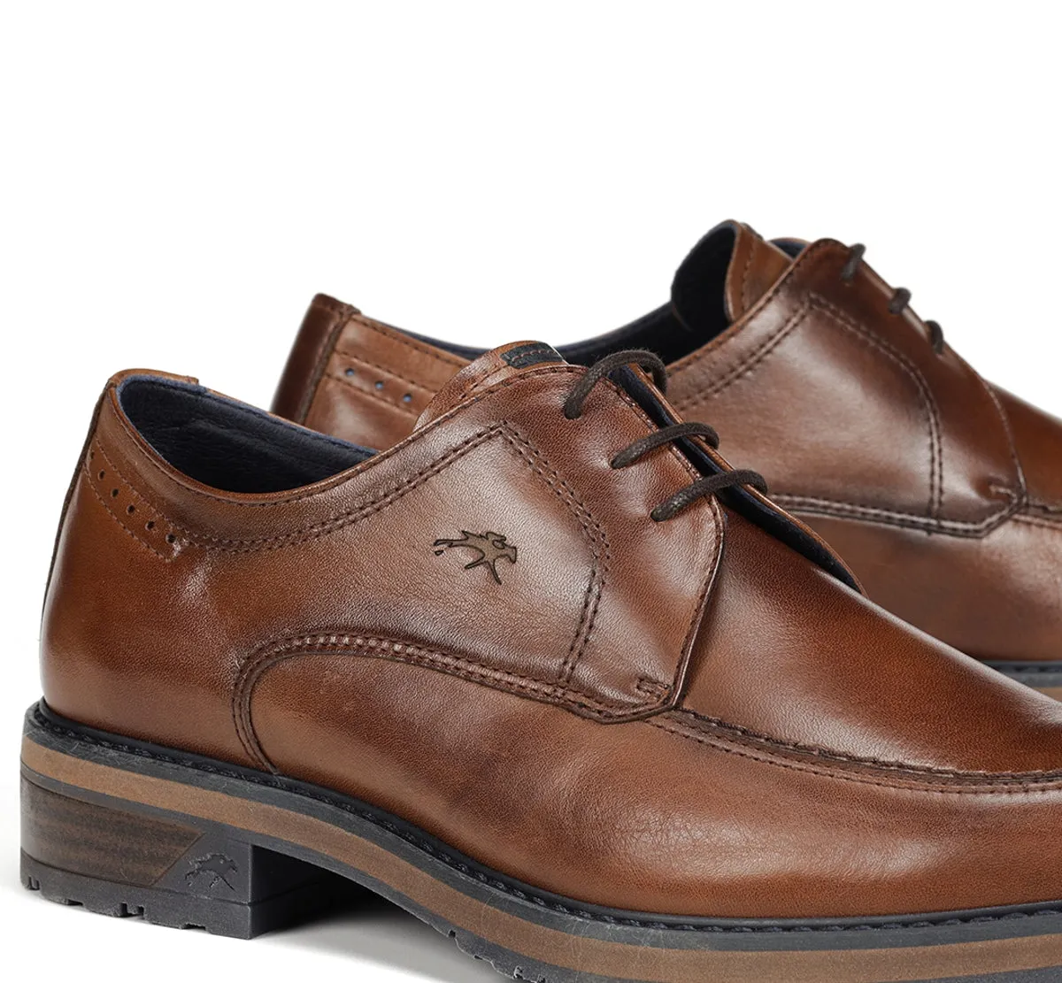 Fluchos Ulrich F1872 scarpe eleganti marroni uomo