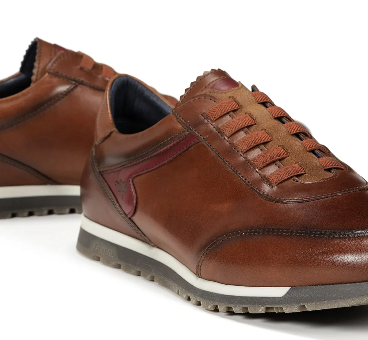 Fluchos Sander F1195 sneakers uomo marroni ammortizzate
