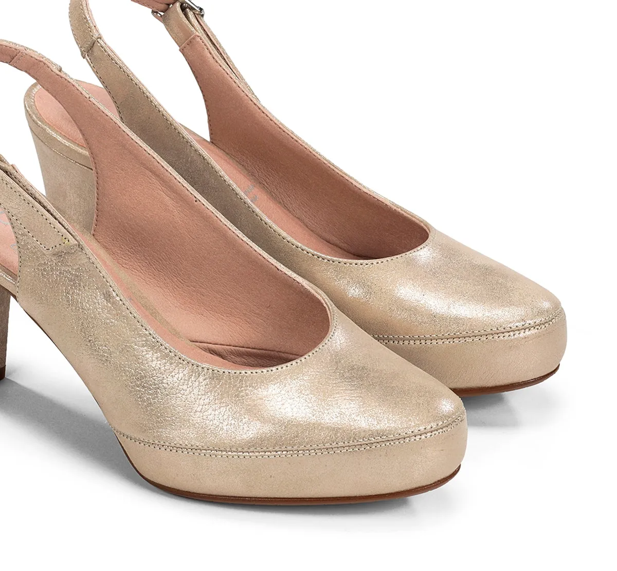 Dorking Blesa D5833 Scarpa Donna Oro con Tacco