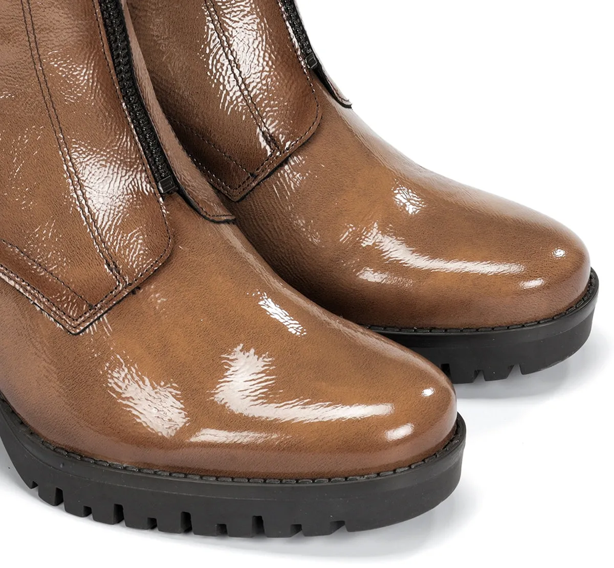 Dorking Evie D9163 stivaletti donna taupe plateau