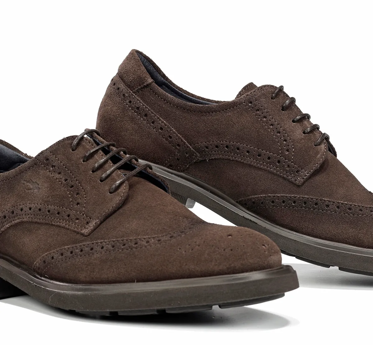 Fluchos Belgas F0628 scarpe marroni uomo eleganti