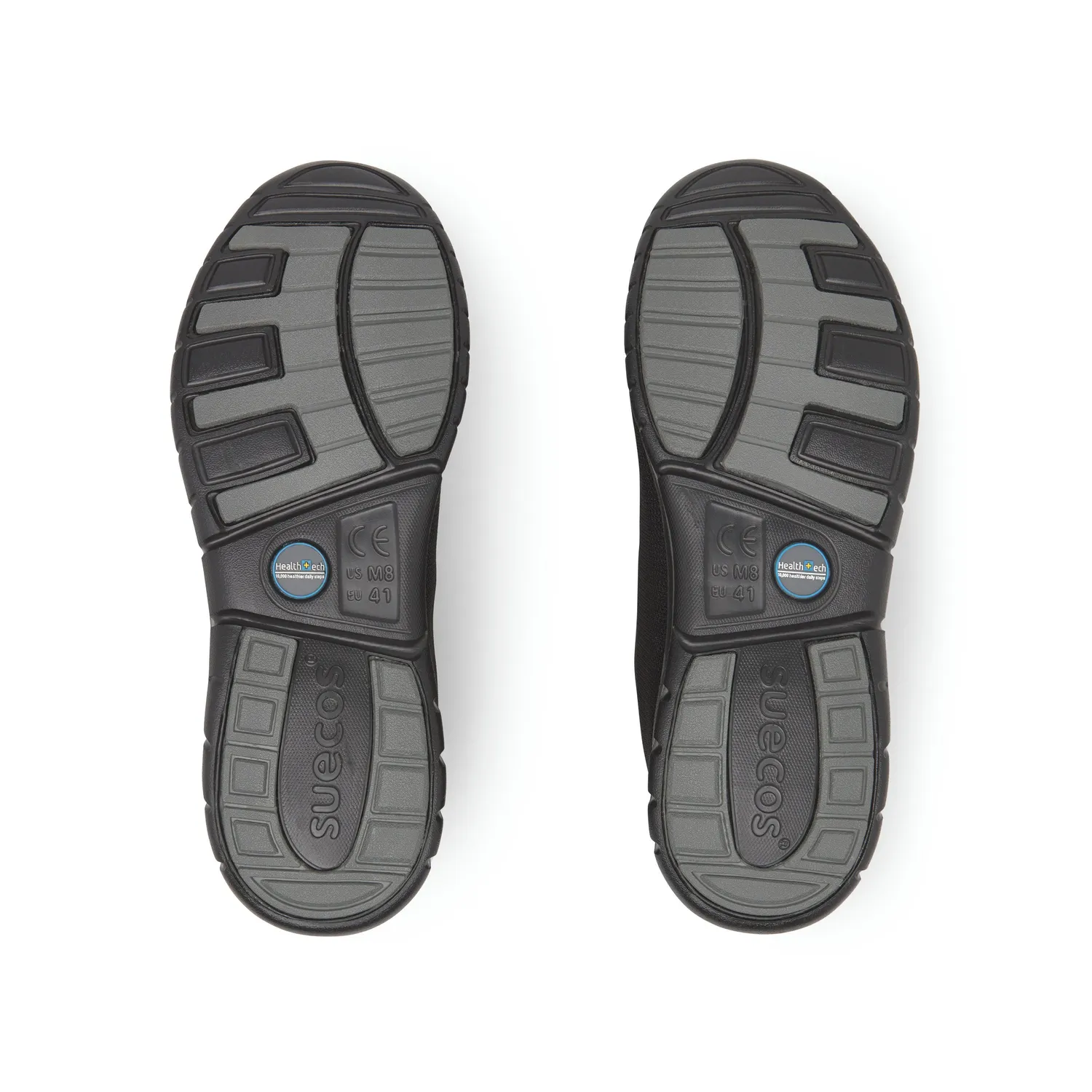 Suecos Alma Classic Scarpe Nere Antiscivolo