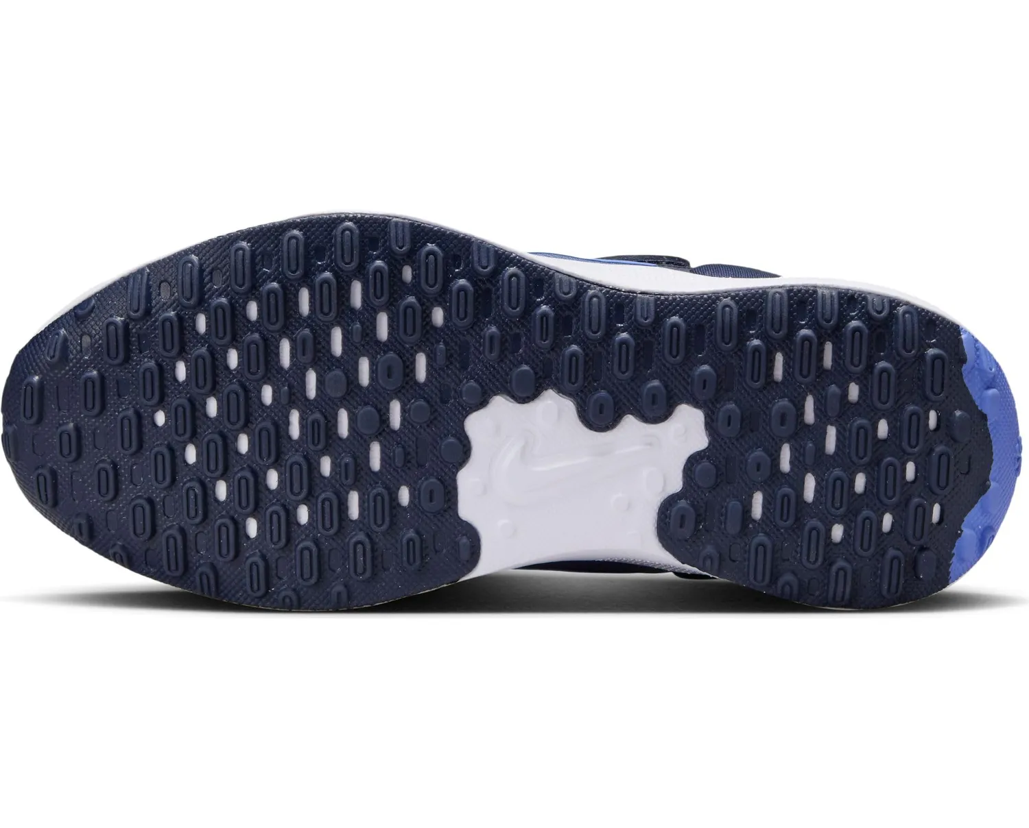 Nike Revolution 7 scarpe bambini velcro grigio blu