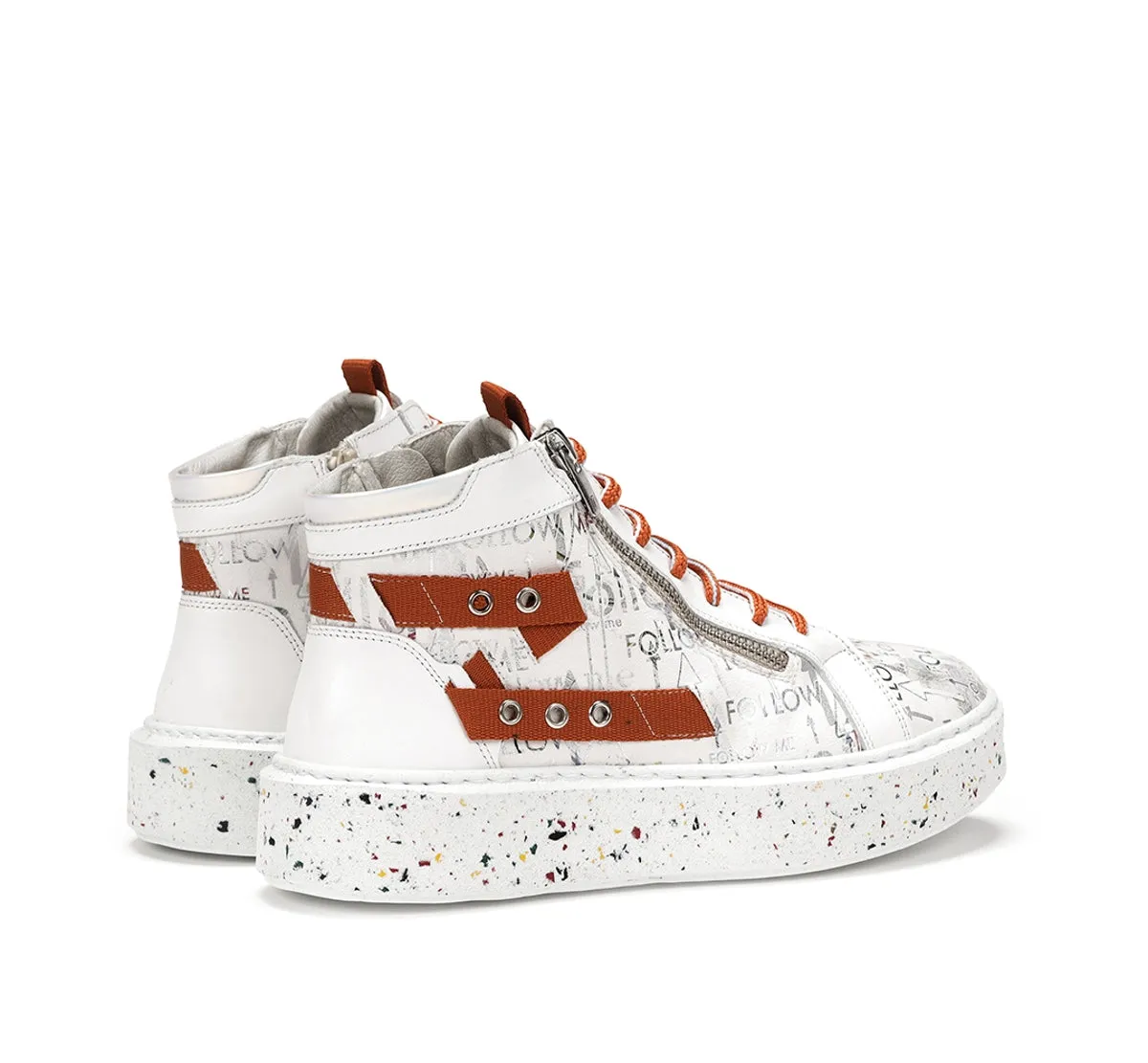 Fluchos Trozos D8752 Sneakers Donna Bianche Leggere