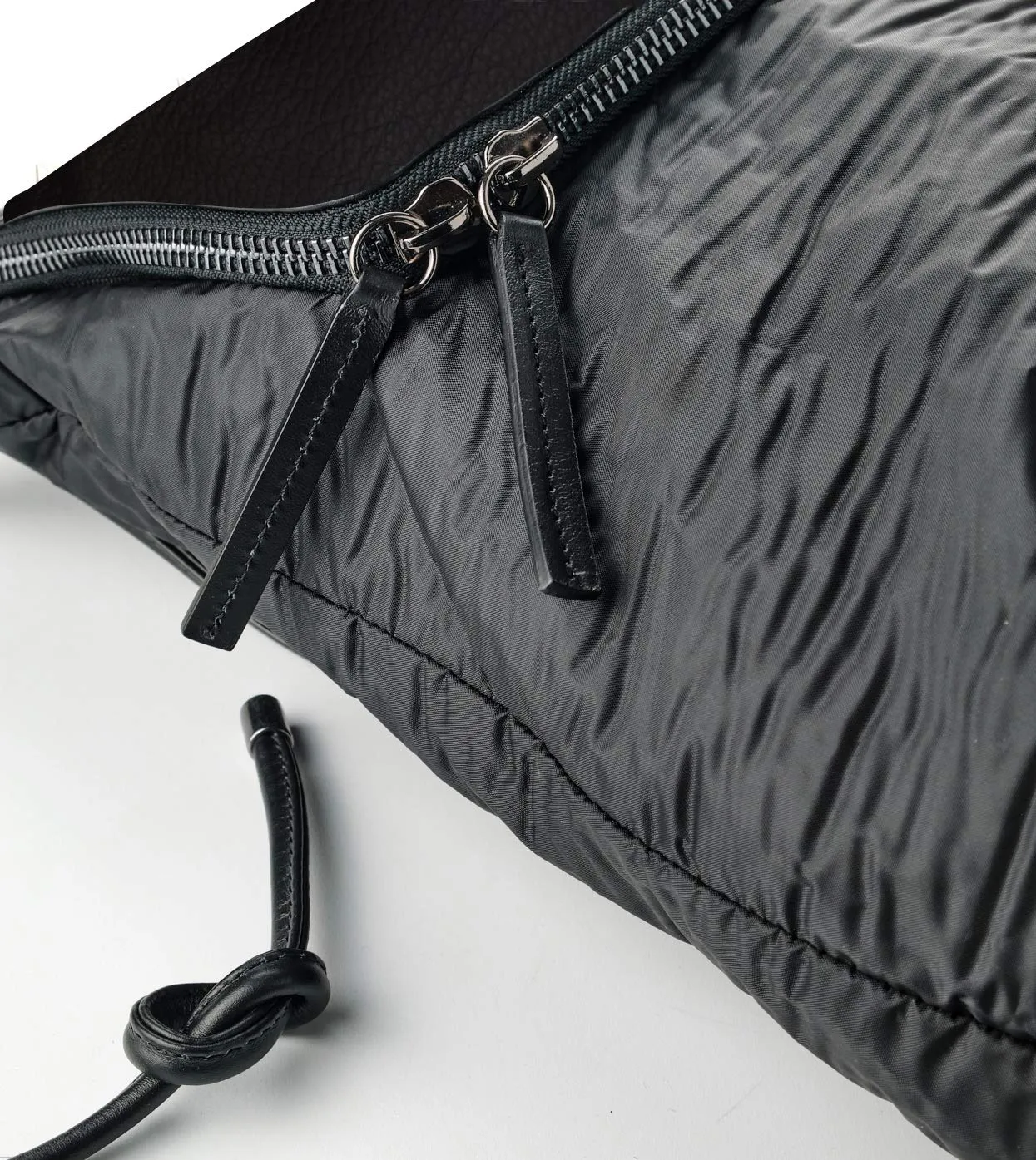 Alexander Smith zaino nylon pelle bottalata grande made in Italy