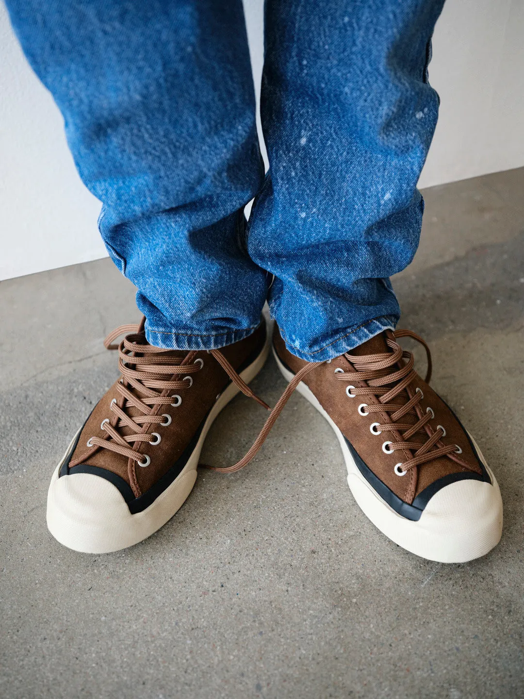 Eytys Stereo sneakers tela macchiato patina