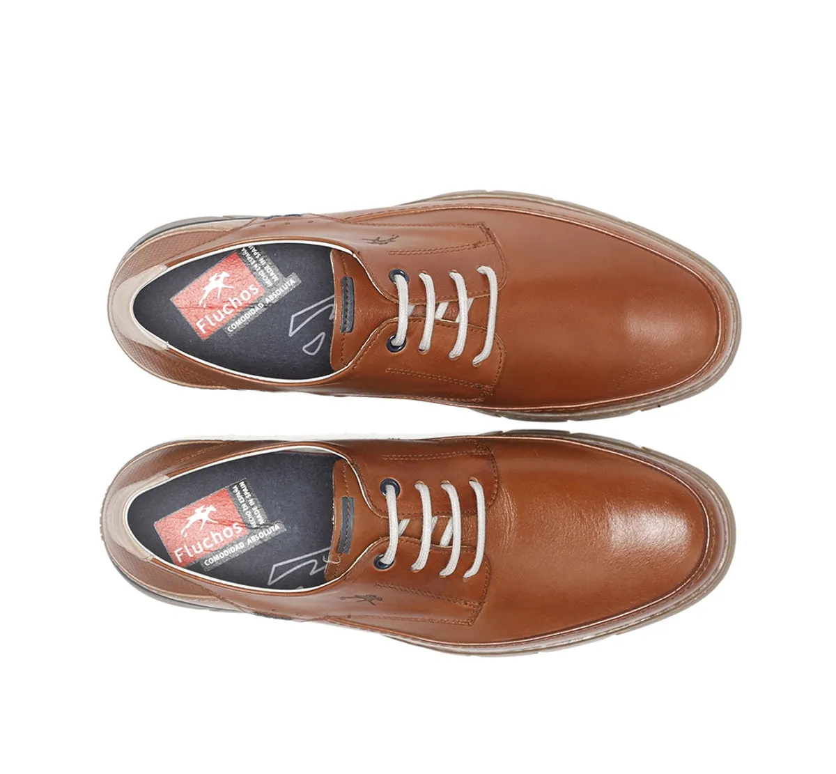 Fluchos Barry F1150 scarpe uomo marroni casual