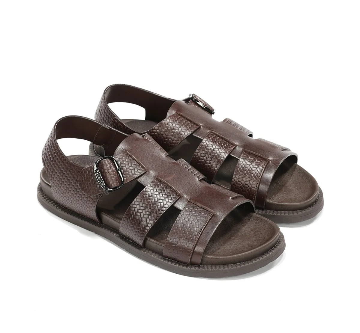 Fluchos Bari F2449 Sandalo Uomo Marrone Anatomico