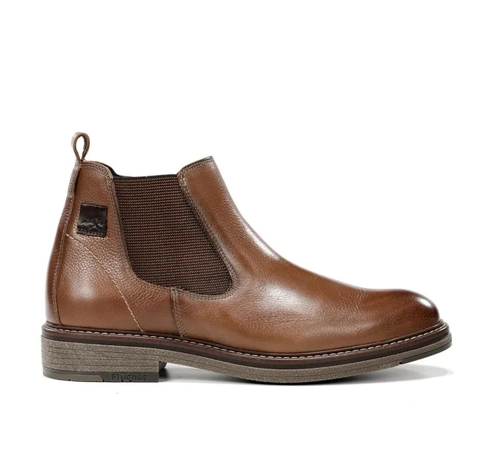 Fluchos Kasper F1817 stivaletti marrone uomo classici
