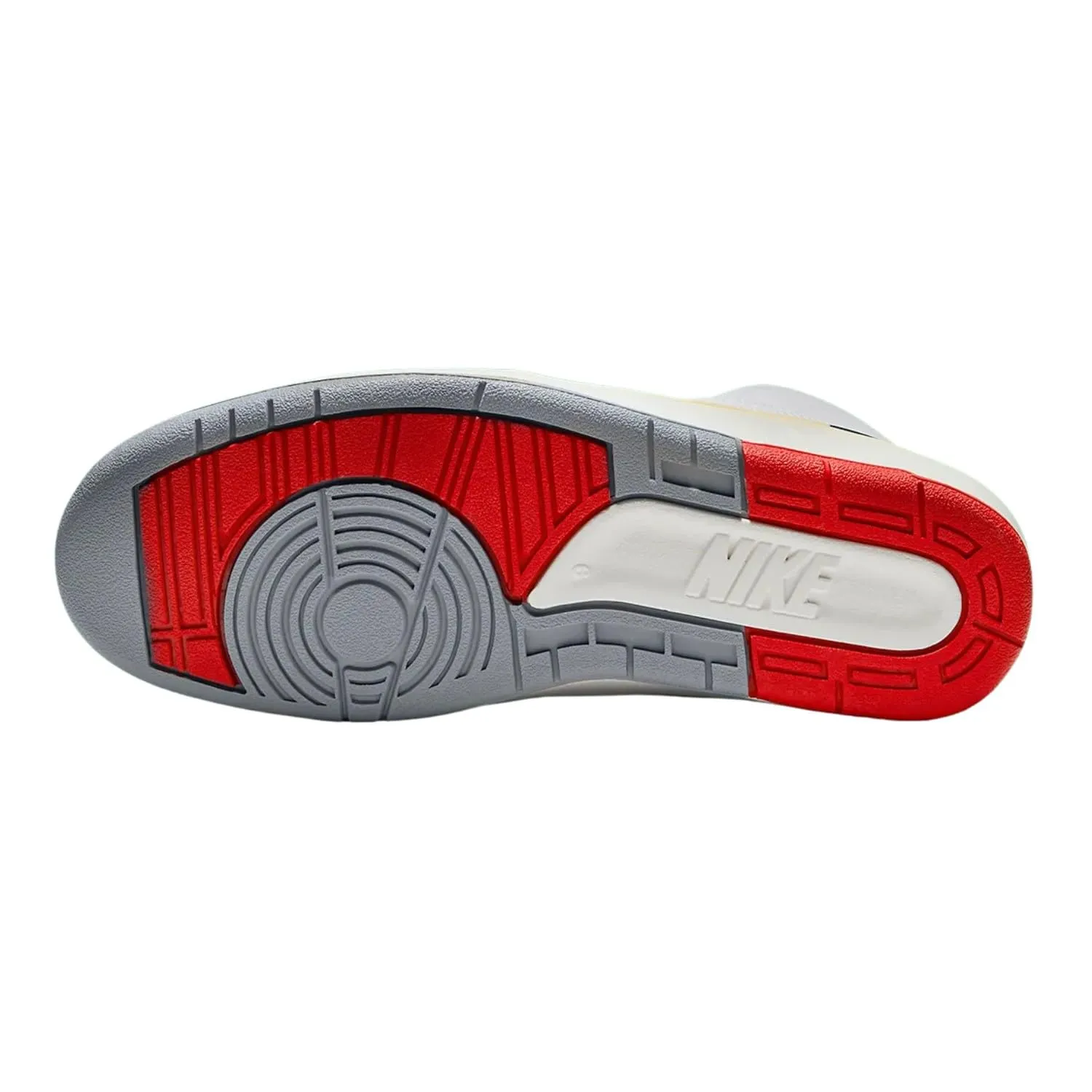 Nike AJ2 Retro sneaker unisex 41 EU bianco rosso pelle