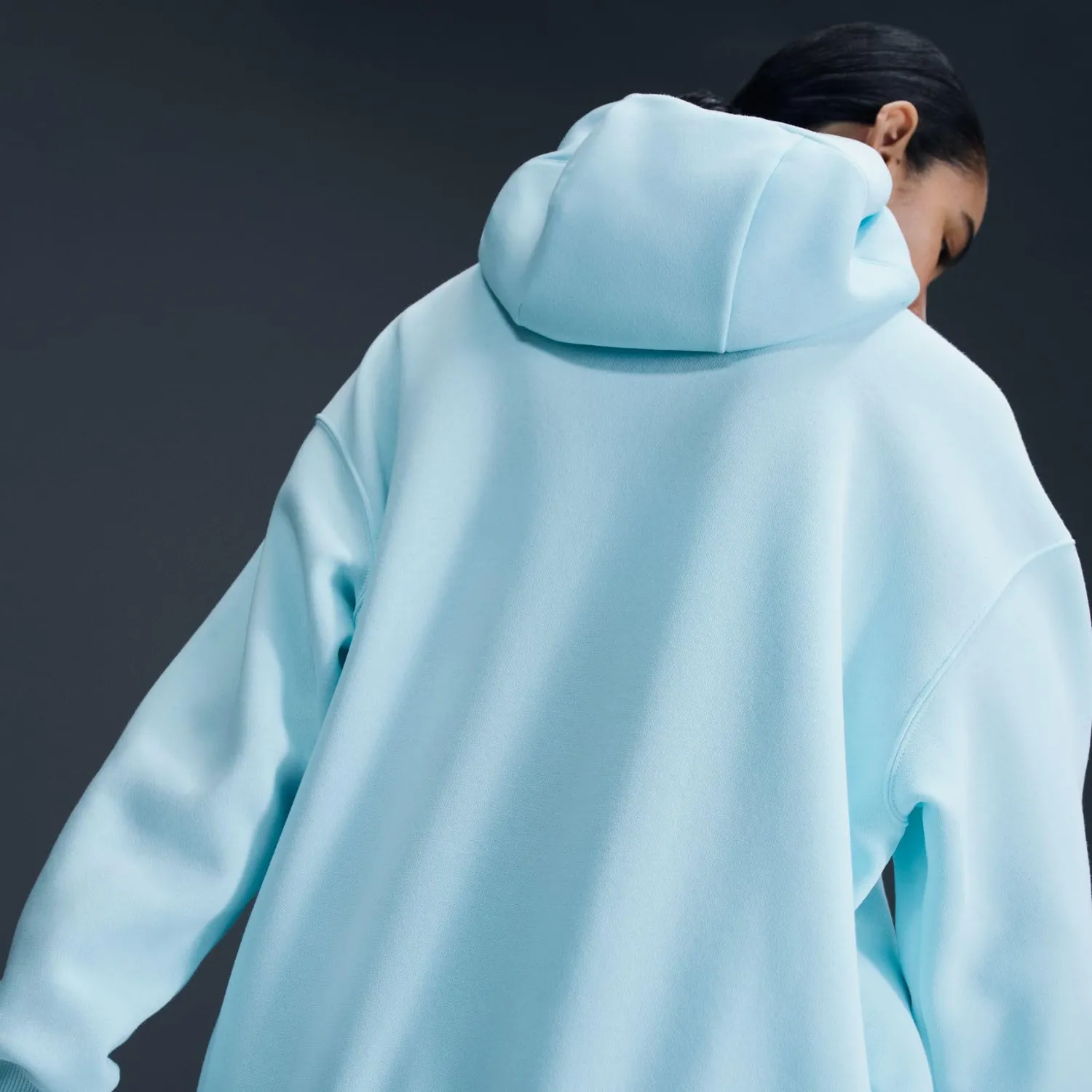 Nike Phoenix Fleece felpa donna Glacier Blue