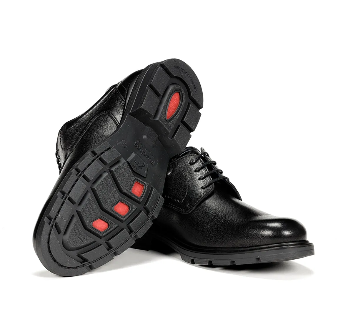 Fluchos Fredy F1604 Scarpa Nera Uomo Ufficio Flex