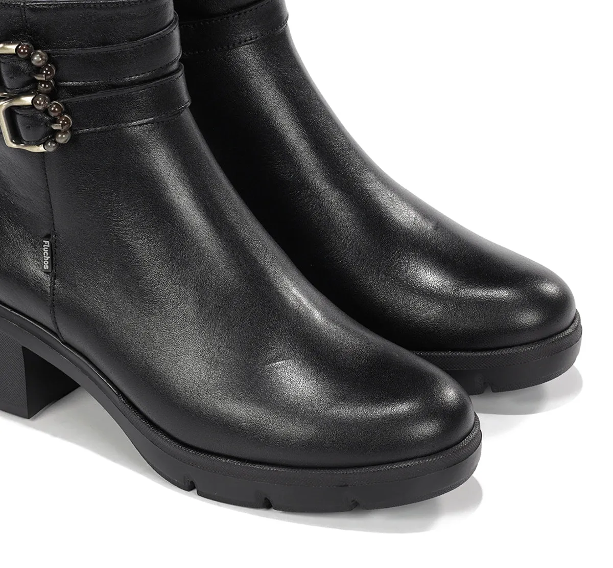 Fluchos Fugaz F2516 Stivaletto Donna Nero Suola Track