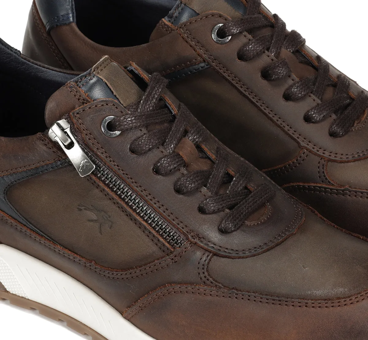 Fluchos Louis F1603 sneakers uomo marroni pelle