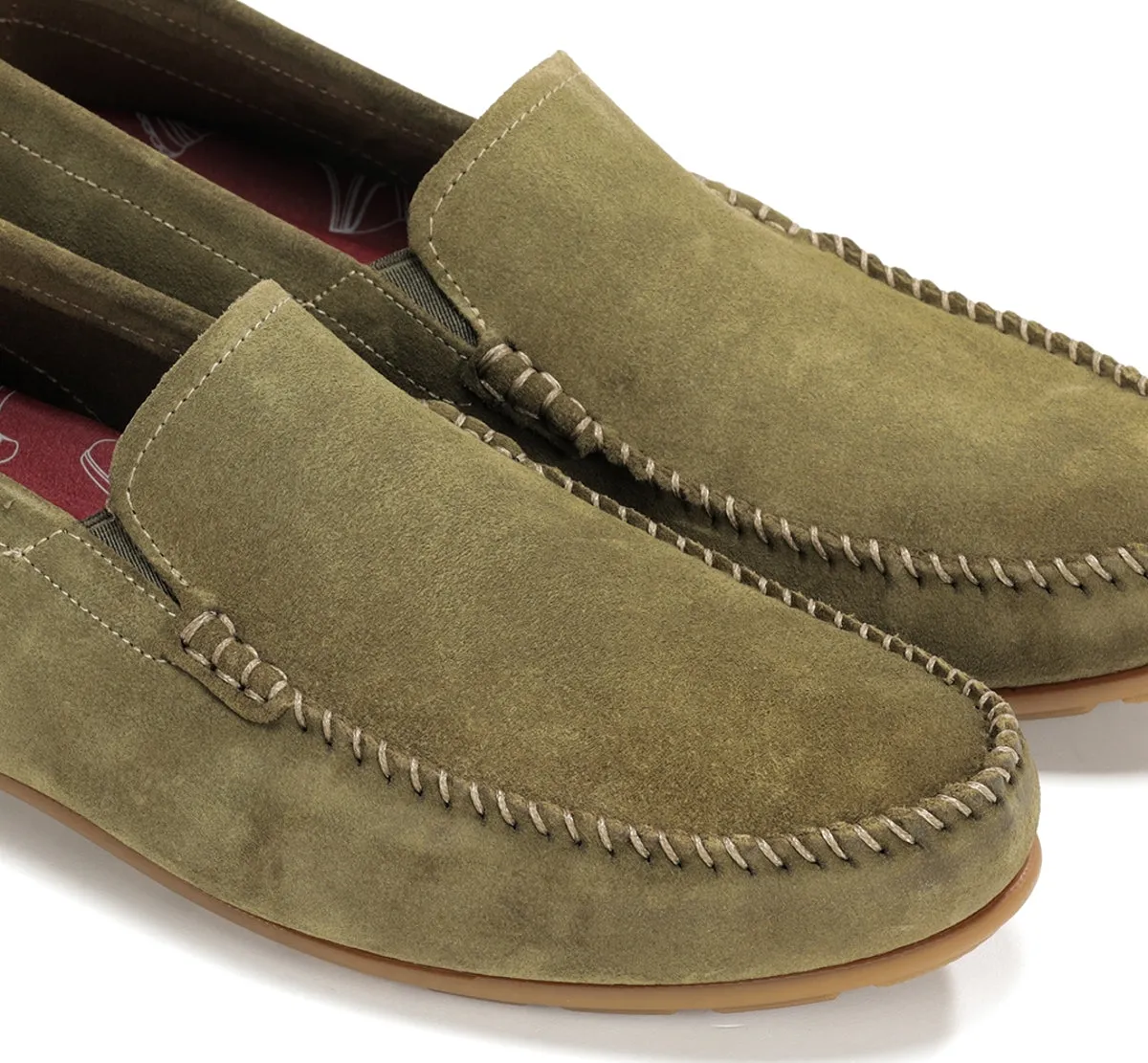 Fluchos Dorian F1091 mocassini uomo verde