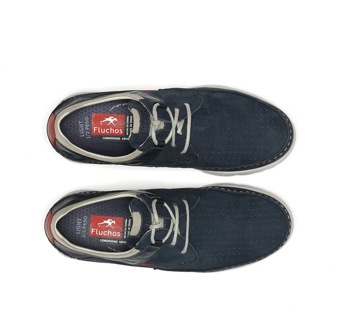 Fluchos Daryl F1455 scarpa blu classica uomo